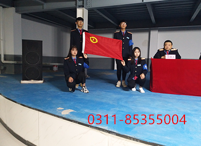 石鐵技校一校區學生會誓師大會 學校新聞