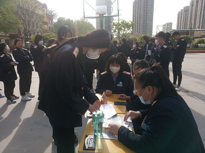 石家莊鐵路職業(yè)技工學(xué)校2021春學(xué)生會納新現(xiàn)場 學(xué)子風采 第2張